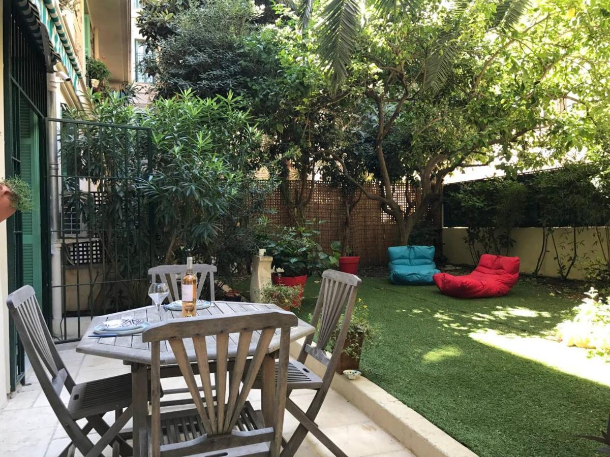 Homelivia, Luxueux Appartement Avec Jardin Prive Nizza Kültér fotó