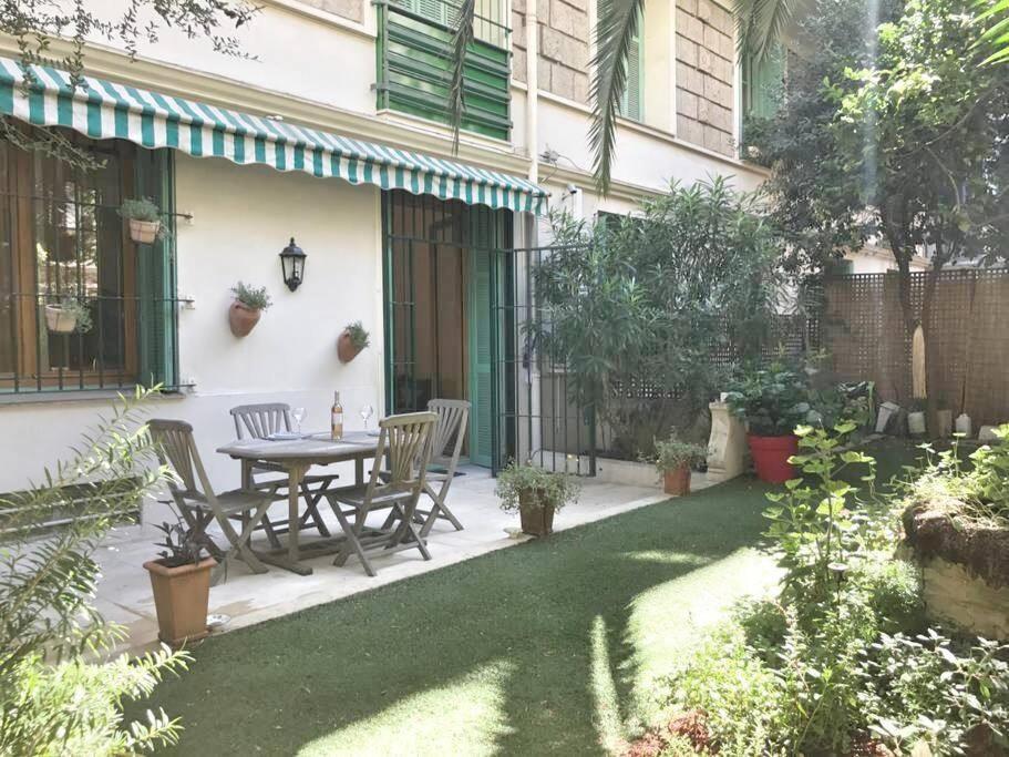 Homelivia, Luxueux Appartement Avec Jardin Prive Nizza Kültér fotó